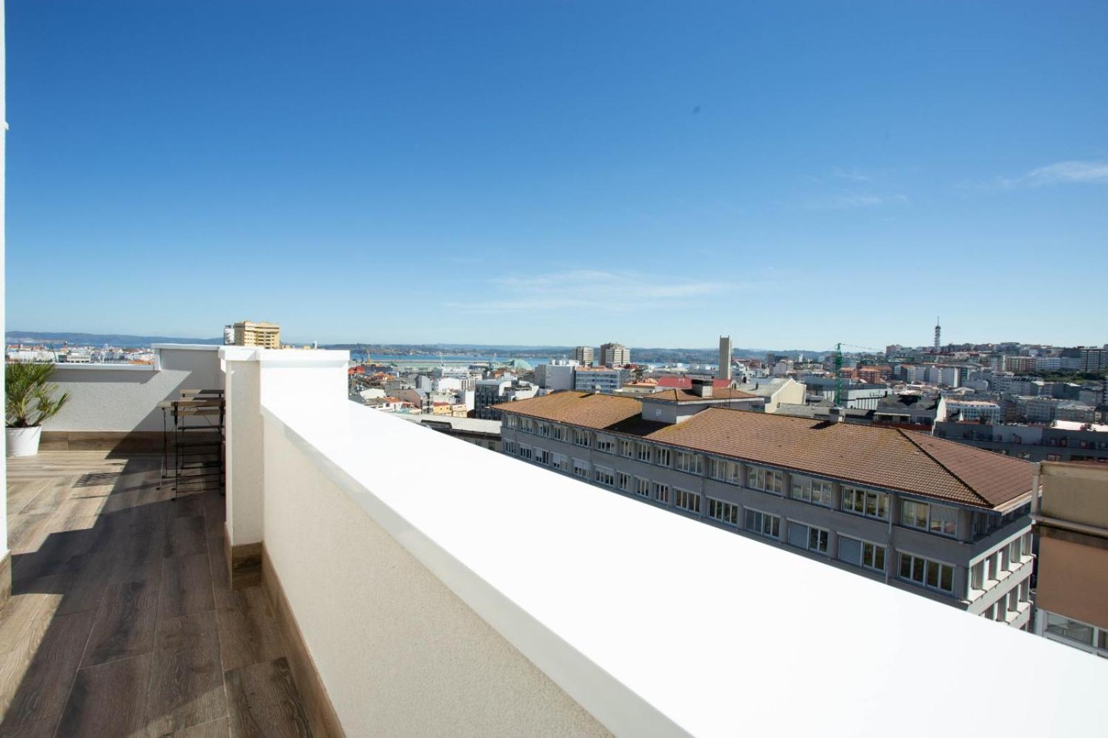 Indigo Rooftop A Coruña Kültér fotó